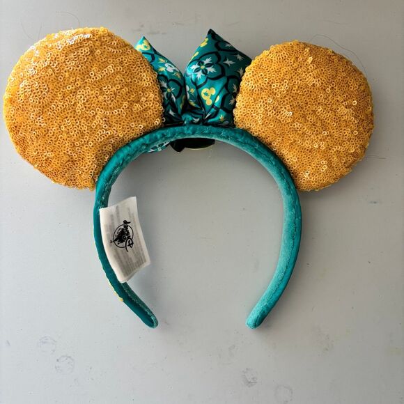 Disney Parks Epcot Saluti Limoncello Italy Minnie Mouse Ears Headband Lemon - Picture 6 of 6